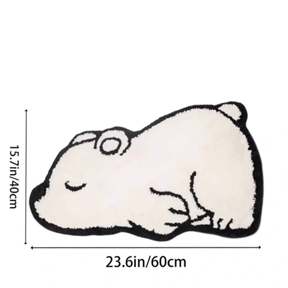 Cartoon Bear Shaped Non-slip Floor Mat